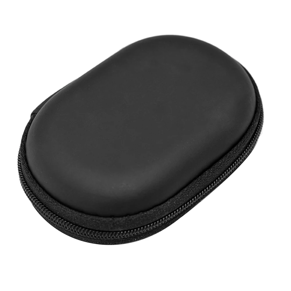 PU Leather Headphone Bags Accessories Universal Wired Earbuds Case Portable Square Shaped for BA10 AS10 ES4 KZ CAA iPhone Huawei