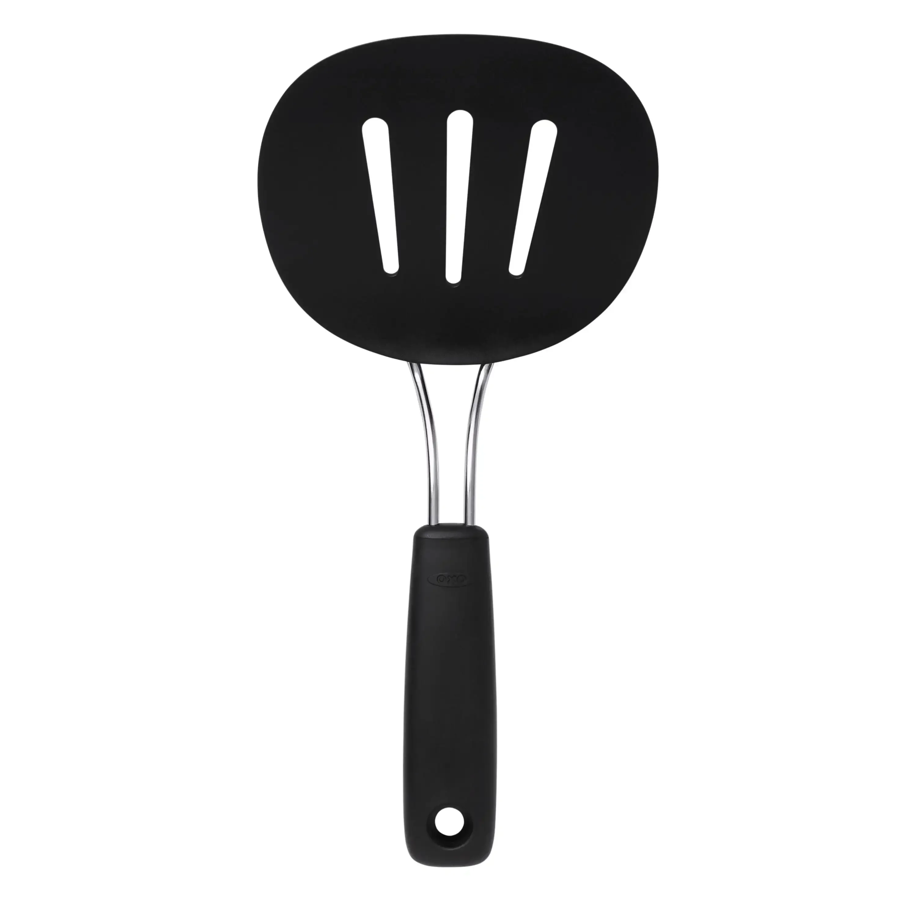 

Silicone Flexible Kitchen Spatula Pancake Turner, Black