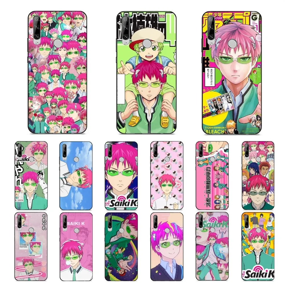 The Disastrous Life of Saiki K Phone Case For Huawei Y9 6 7 5 Prime Enjoy 7s 7 8 plus 7a 9e 9plus 8E Lite Psmart Shell