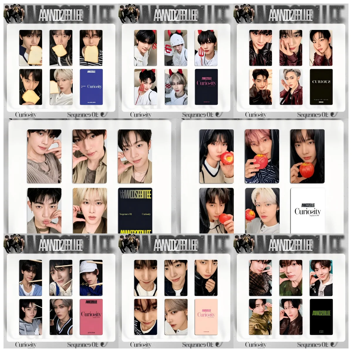 Board Game Sequence - 5PCS Popular KPOP Men's Group AND2BLE