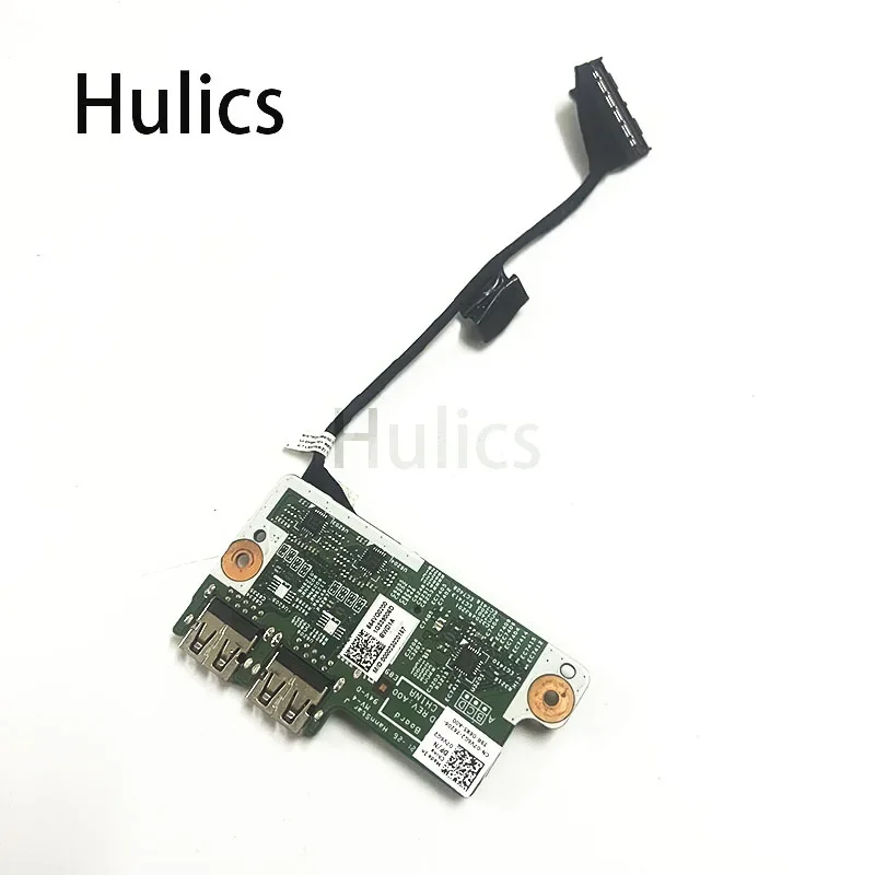 Hulics usado para DELL 5523 CN-07V6G2 07V6G2 7V6G2 Notebook PC Power Swith Pro LAPTOP Audio USB Board