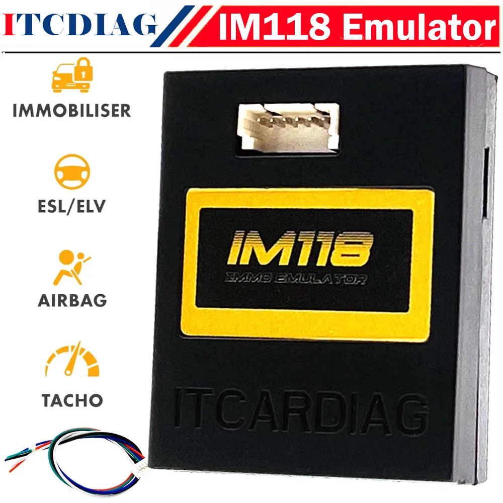 

Universal IMMO Off Emulator IM118 (K-LINE / CANBUS CAR) Upgrad OF SQU OF68 OF80 V96 OF96 Seat Occupancy Sensor Cars Immobiliser
