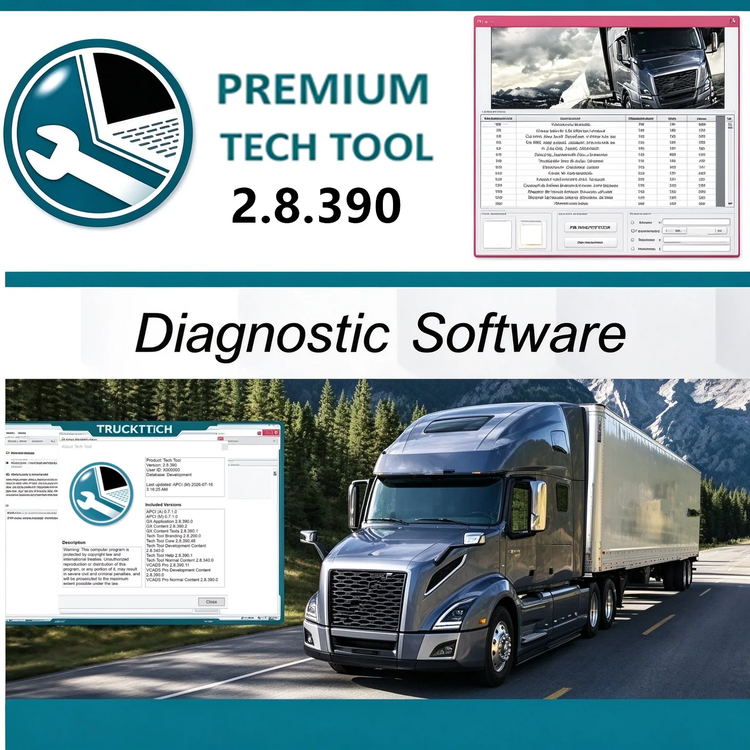 PTT Premium Tech Tool 2.8.390 Diagnosis + APCI 0.7.1.0  2026 with Development Product History with Developer Tool Remote install