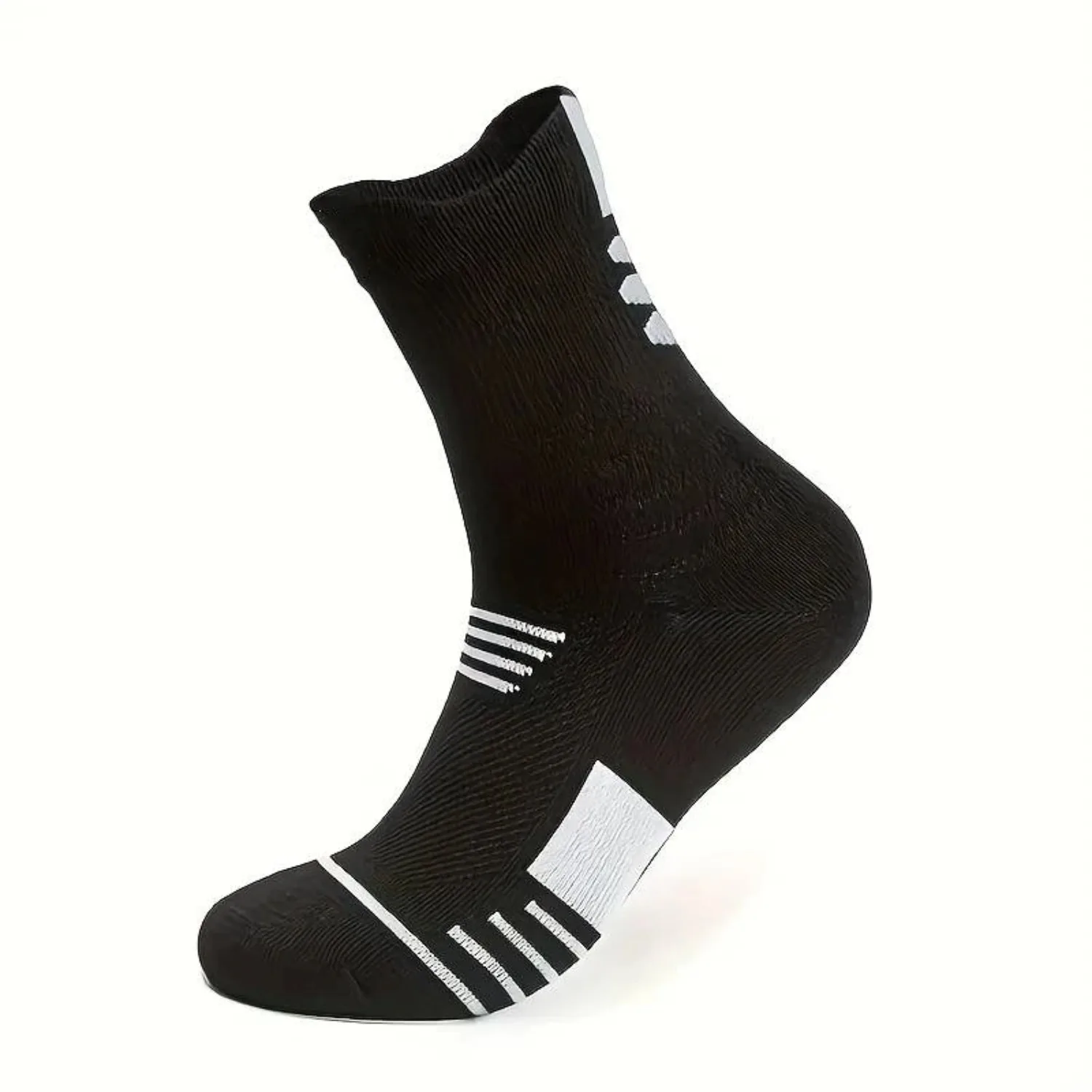 3 Paar Herren-Komfortsocken mit Polsterung für Sport und Outdoor-Aktivitäten – Detail 2