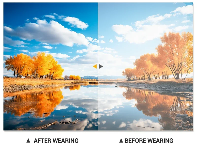 SCVCN-Brillen, die so konzipiert sind, dass sie über verschreibungspflichtigen photochromen Sportbrillen für Straßenfahrräder und Outdoor-Radfahren getragen werden können, HiKing Eyewear. – Detail 7