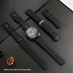 For Casio G-shock Steel Heart Gst-b200 EDIFICE ECB-10HR-1APR Watch Strap Gstb200 Silicone Watchband Rubber Bracelet accessories