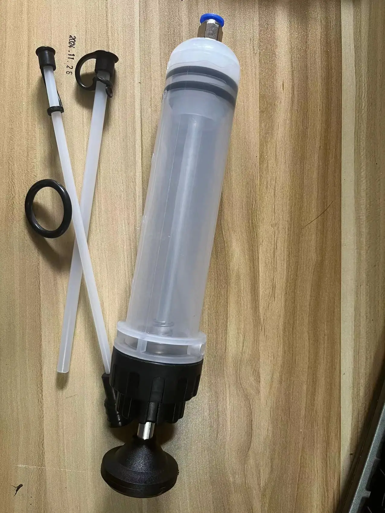 200CC Car Oil Extractor Fluid Extraction Bottle Filling Syringe Transfer Liquid Pump Oil Extractor Automotive