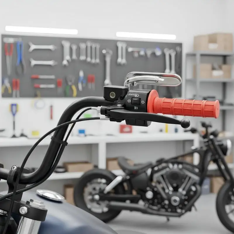 

SDG XR50 CRF70 Motorcycle Rubber Handlebar Grips Shock Absorbing Replacement for Long Ride Comfort Off Road Use