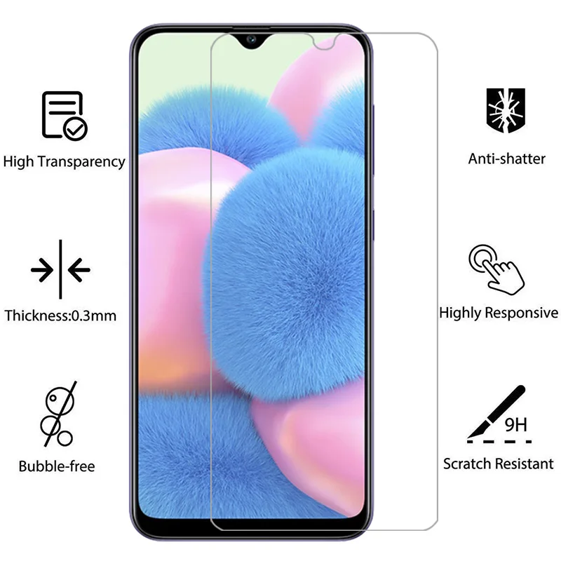 protective tempered glass for samsung a30 a30s a40 a40s a50 a50s screen protector on galaxy a 30 40 50 s 30s 40s 50s film as30