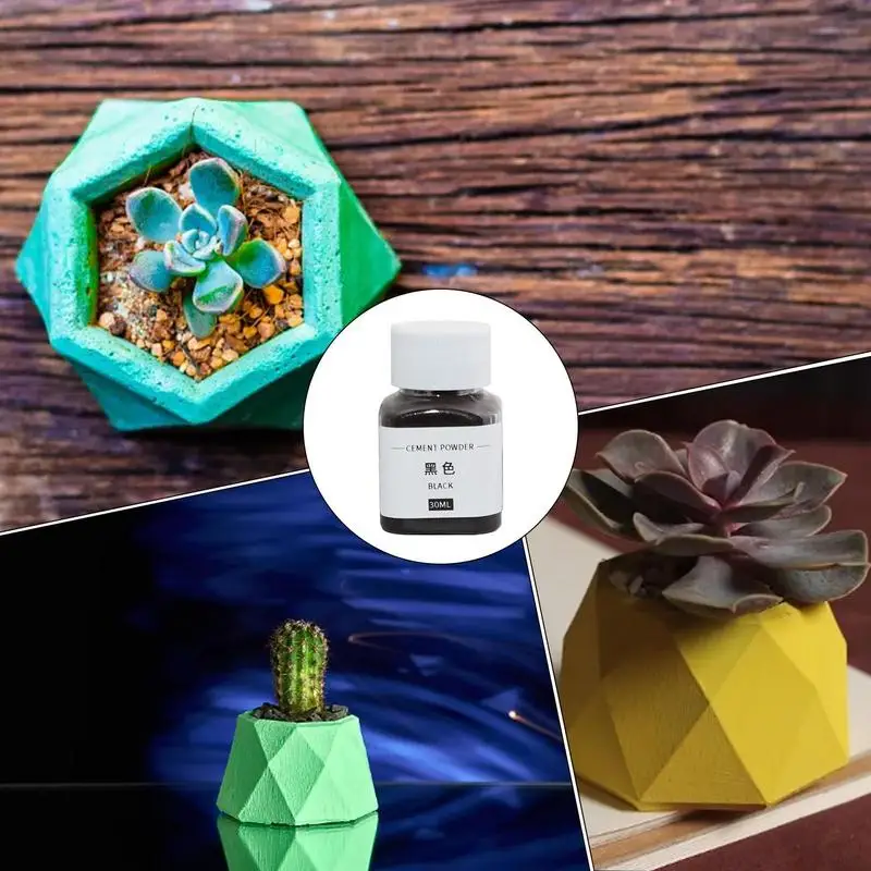 Cement Power Concrete Dye Iron Oxide Powder Concrete Dye Tint Pigment 30ml Colorant For Artistic Decorative Painting Concrete