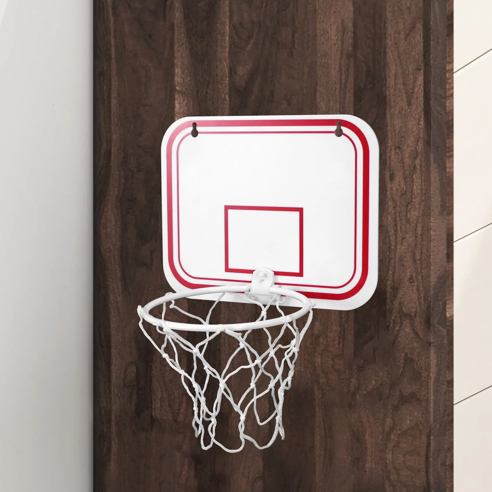 SYJZ Sport Office Basketball Hoop Clip for Trash Can Basketball Game Small Basketball Board Clip for Waste Basket