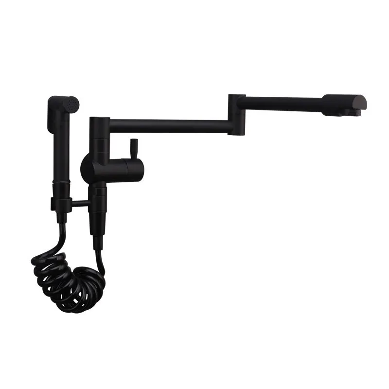 torneira gourmet with spray wall mounted pull out kitchen faucet