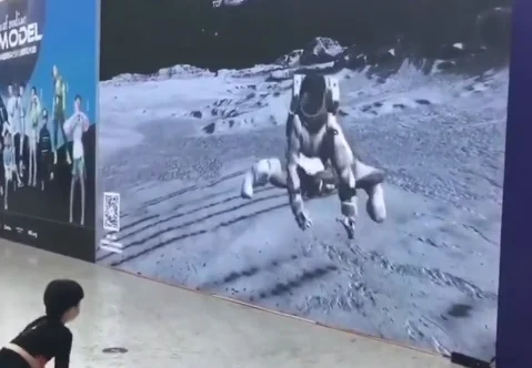 I Am an Astronaut Interactive Game Activity Prop for Motion Sensing Photography