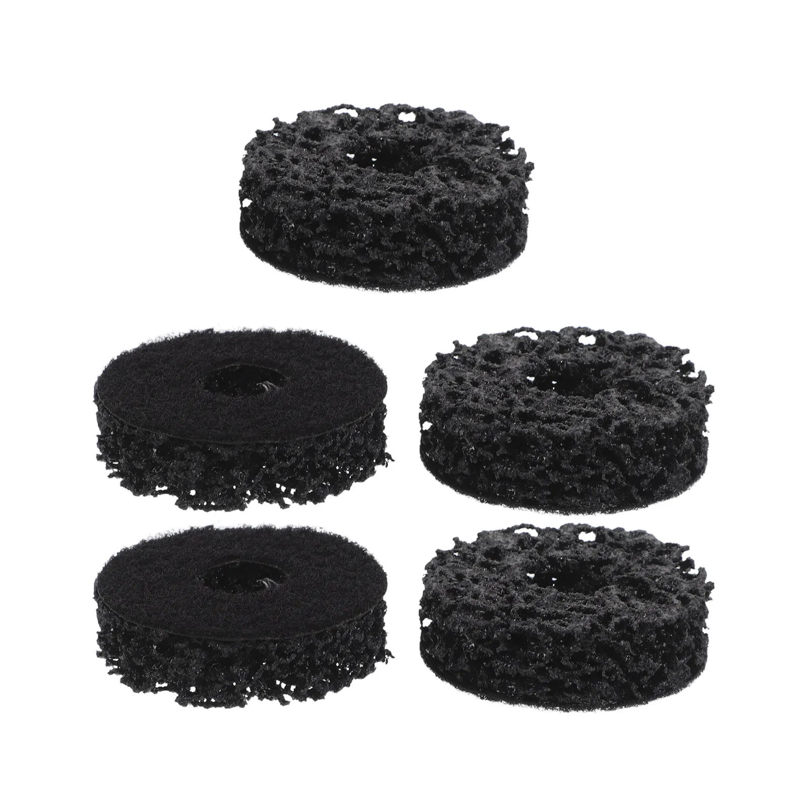 

5Pcs Automotive Wheel Hub Rust Removal Grinding Polishing Discs Brake Cleaning Tool Car Hub Cleaner Kit Car Rotor Tool