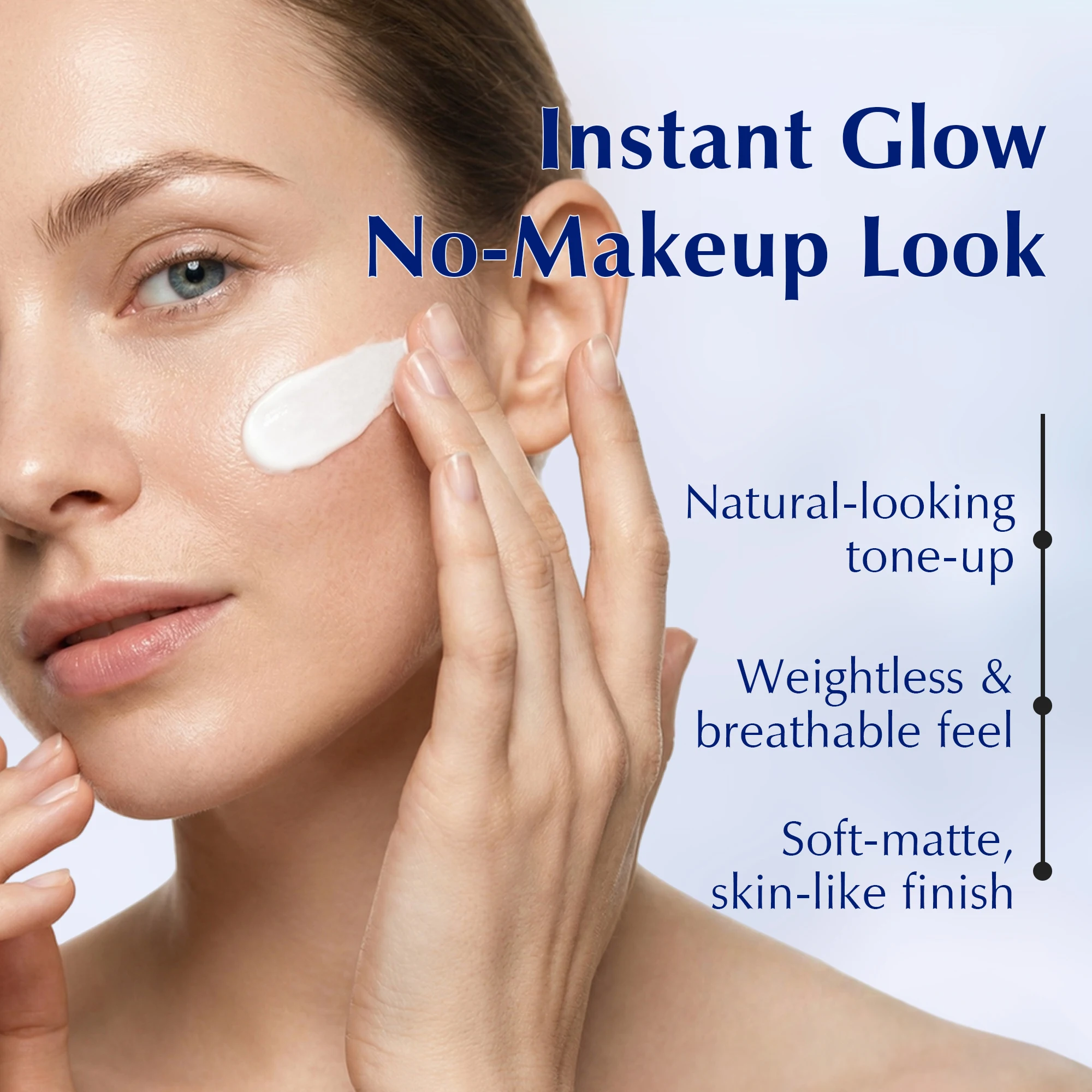 EXPRESSIONS Tone-Up Face Cream – Hydrating Niacinamide Formula for Brightening, Natural Radiance & Moisture Boost