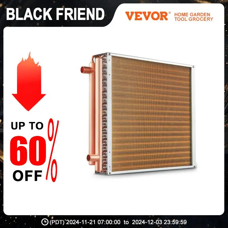 VEVOR Heat Exchanger Water to Air 20