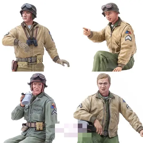 1/16  Resin Model Figure GK，America soldier  , Unassembled and unpainted kit