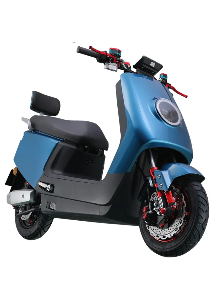 

New electric motorbike 72V adult electric car double pedal takeaway 60V large long run king high-speed electric motor