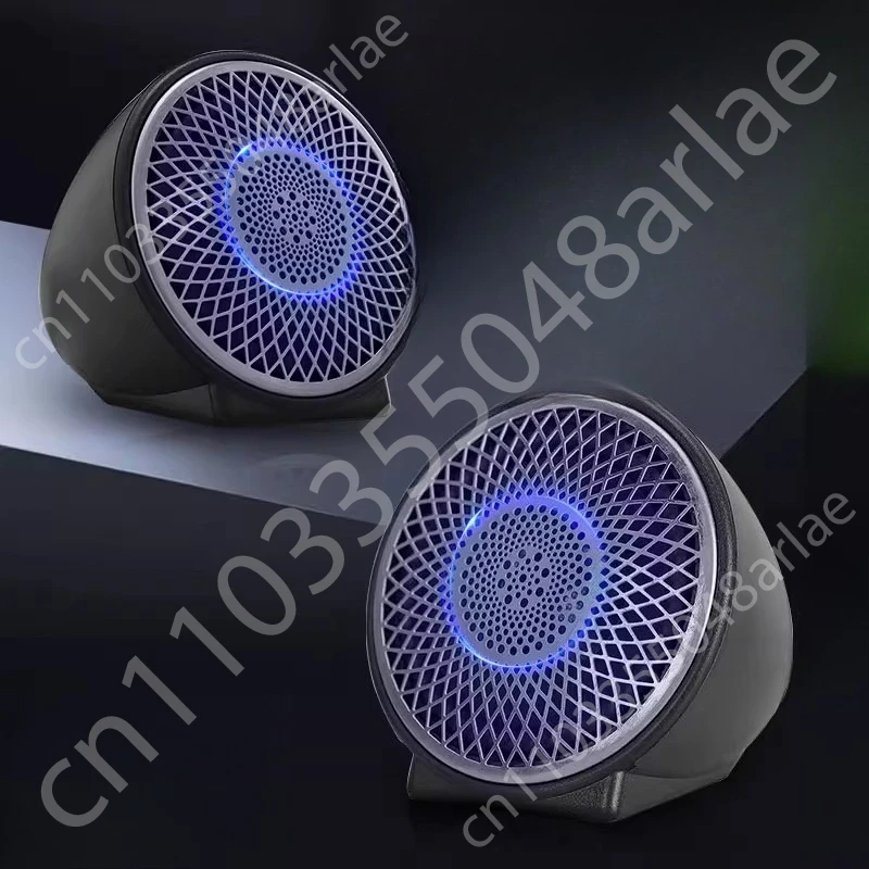 

2pcs High-Quality 3-Inch Car Mid-Range Speaker Central Control Center Speaker Set Car Audio Modified Mid-Range Tweeter