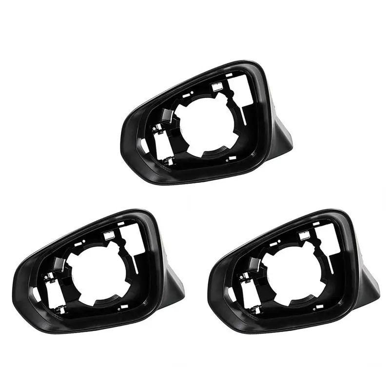 Unique 3X Car Left Side Mirror Frame Rear View Mirror Shell Decorative Frame Suitable For Lexus RX 2016-2020 NX 2015-2020