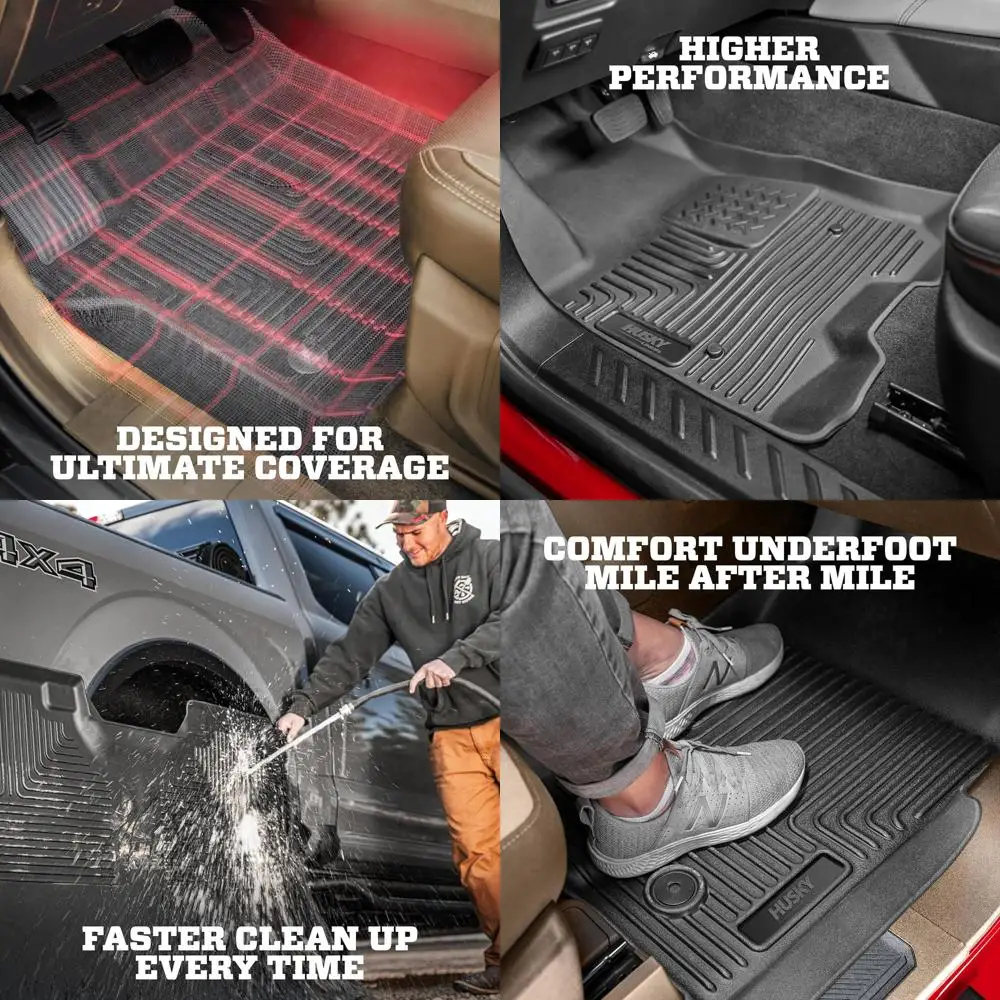 

Коврики Weatherbeater | Подходит для Toyota Prius 2004-2009 гг. | Передний и 2-й ряд, 3 шт. Тан - 98523