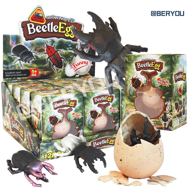 Neuer realistischer Käfer, magisch, werden großes Spielzeug, lustiges Simulationsinsekt, kann im Wasser getränkt werden, um Neuheits-Käfer-Spielzeug zu erweitern