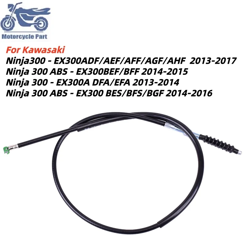 Cabo de Embreagem para Motocicletas Kawasaki Ninja 300 ABS EX300 ADF AEF AFF AGF AHF BEF BFF BES BFS BGF EX300A DFA EFA