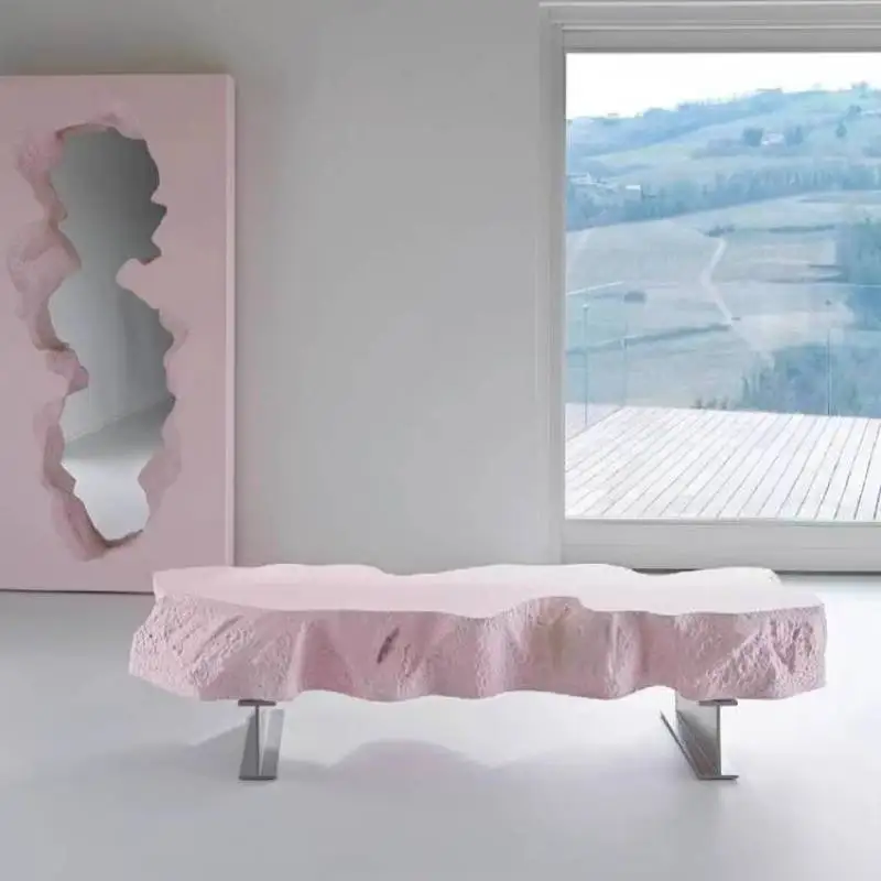 

Irregular Design Coffee Table European Style Living Room Coffee Table Decor Modern Nordic Mesa De Centro Sala Furniture for Home