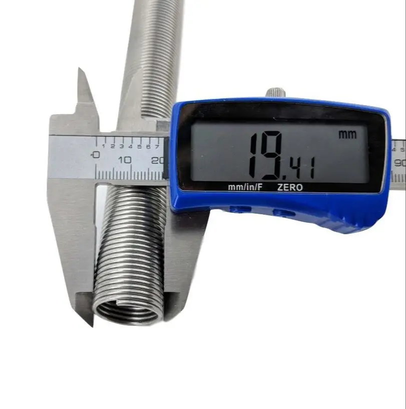 KegLand 1m Helix Coil and Tee (304 Stainless) - False Bottom Replacement for Mash Lauter Kettle