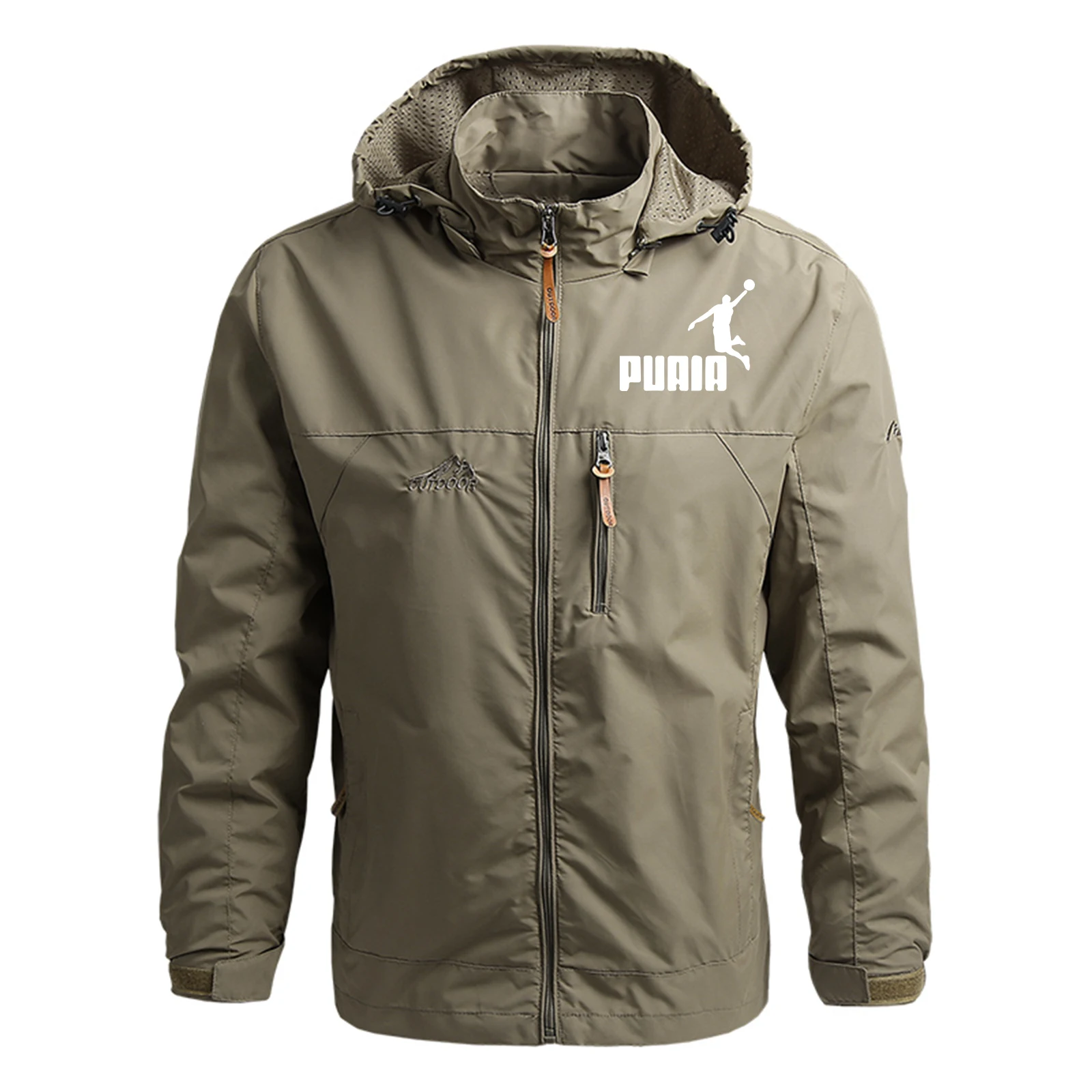 سترة واقية مضادة للماء للرجال ، سترات بغطاء رأس غير رسمية ، جاكيت تخييم ، جاكيت للمشي لمسافات طويلة ، ملابس خروج رجالية ، ملابس شتوية ، معطف عصري ، سترات بغطاء رأس