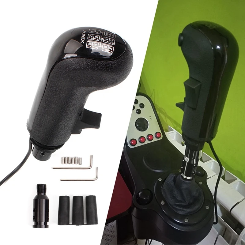 

USB Gearshift Knob Shifter Knob For Logitech G923 G29 G27 G25 TH8A USB Gearshift Knob For ATS ETS2 HB043