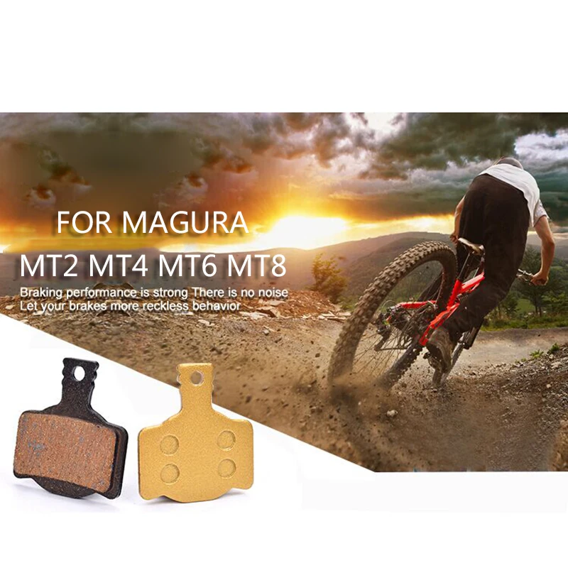 2pcs/set Bike Disc Brake Pads Latch Outdoors Road Cycling MTB For Magura MT2 MT4 MT6 Bicycle Parts Accessories