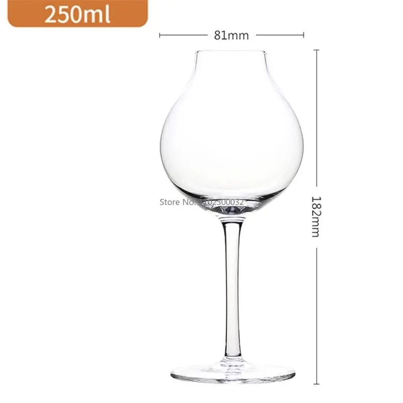 2PCS Britain Blender's Professional Bartender Scotch Whisky Crystal Goblet Cup Bud Whiskey Chivas Regal Wine Tasting Glass Bar