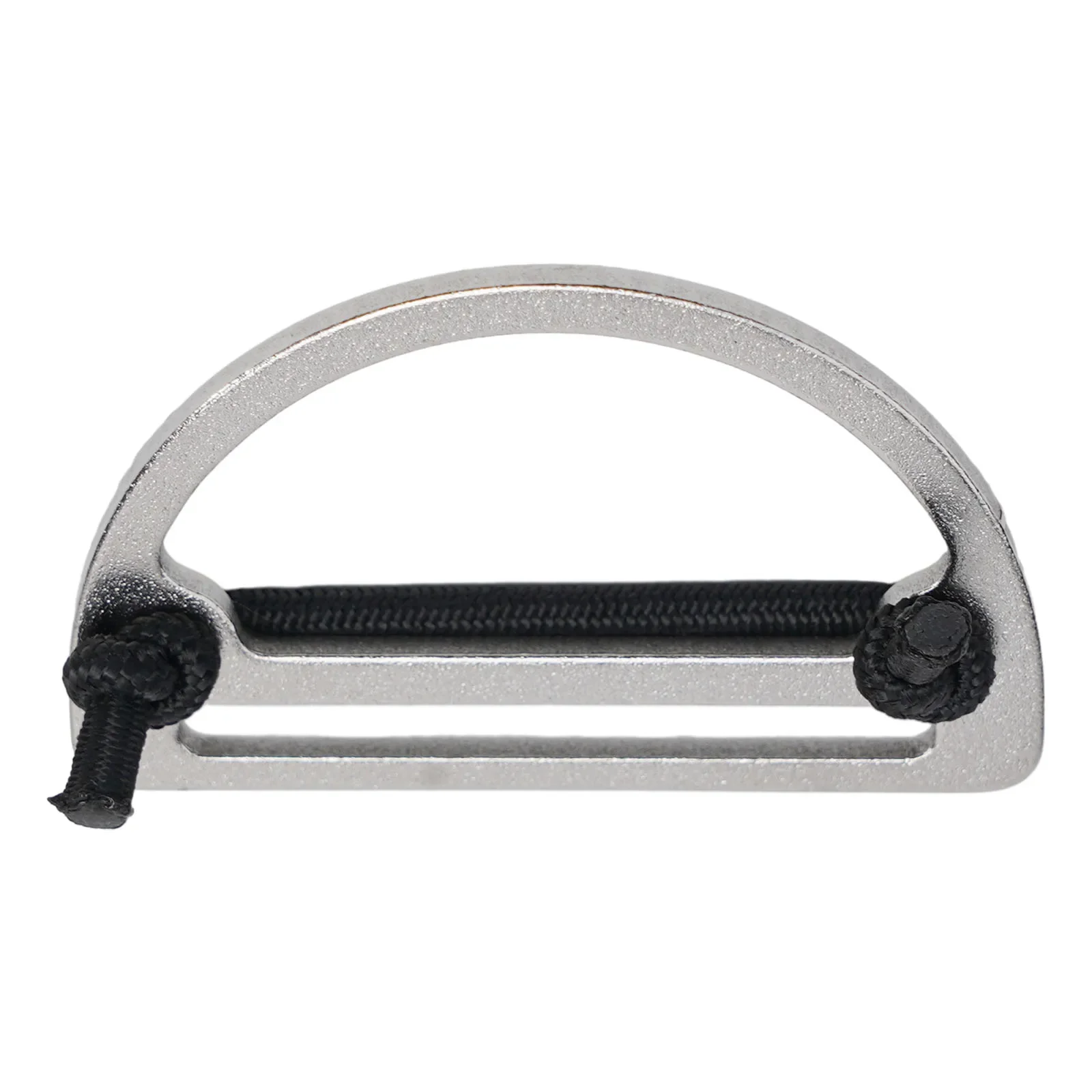 D-Ring Scuba Dive Stopper-gewicht riemschuifhouder met harnashouder Zilveren gesp voor singelband Ideaal voor cilinderbeveiliging