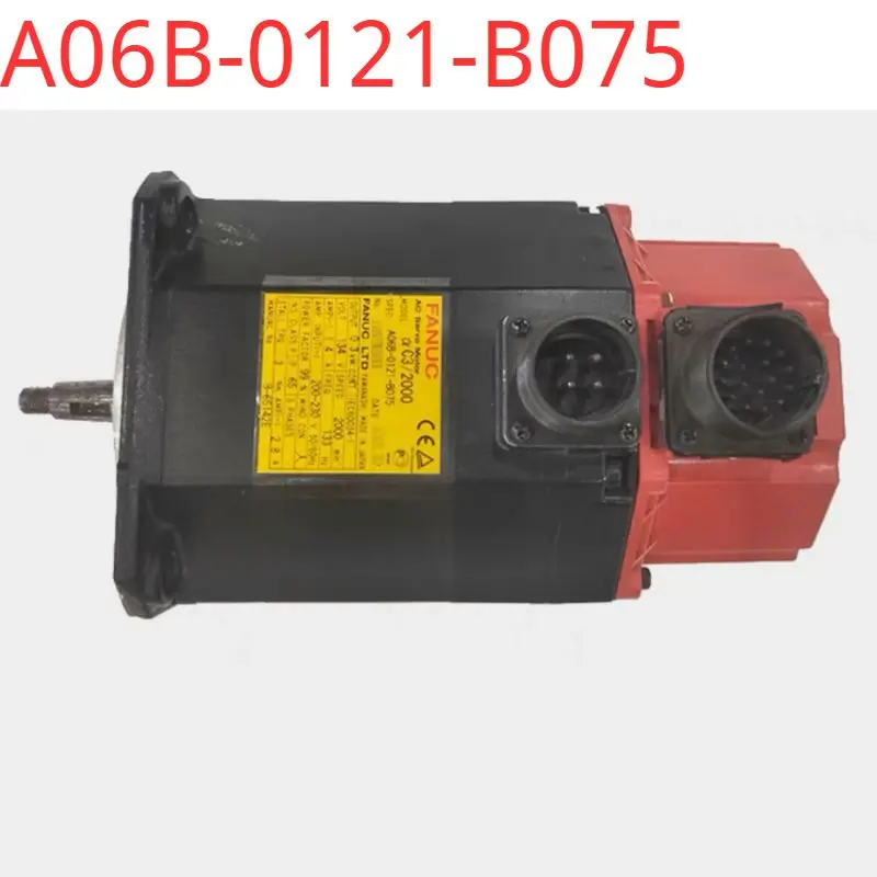 A06B-0121-B075 FANUC original disassembly servo motor detection OK