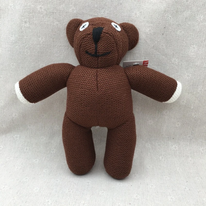 1 Piece 23cm/35cm Mr. Bean Teddy Bear Animal Plush Toy Soft Cartoon Brown Character Doll for Kids Kids Gift Toy Christmas Gift