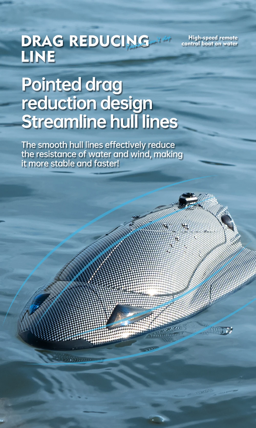 Fayee Fy011 Remote Control Speedboat For Kids And Adults Gift_voghion.com