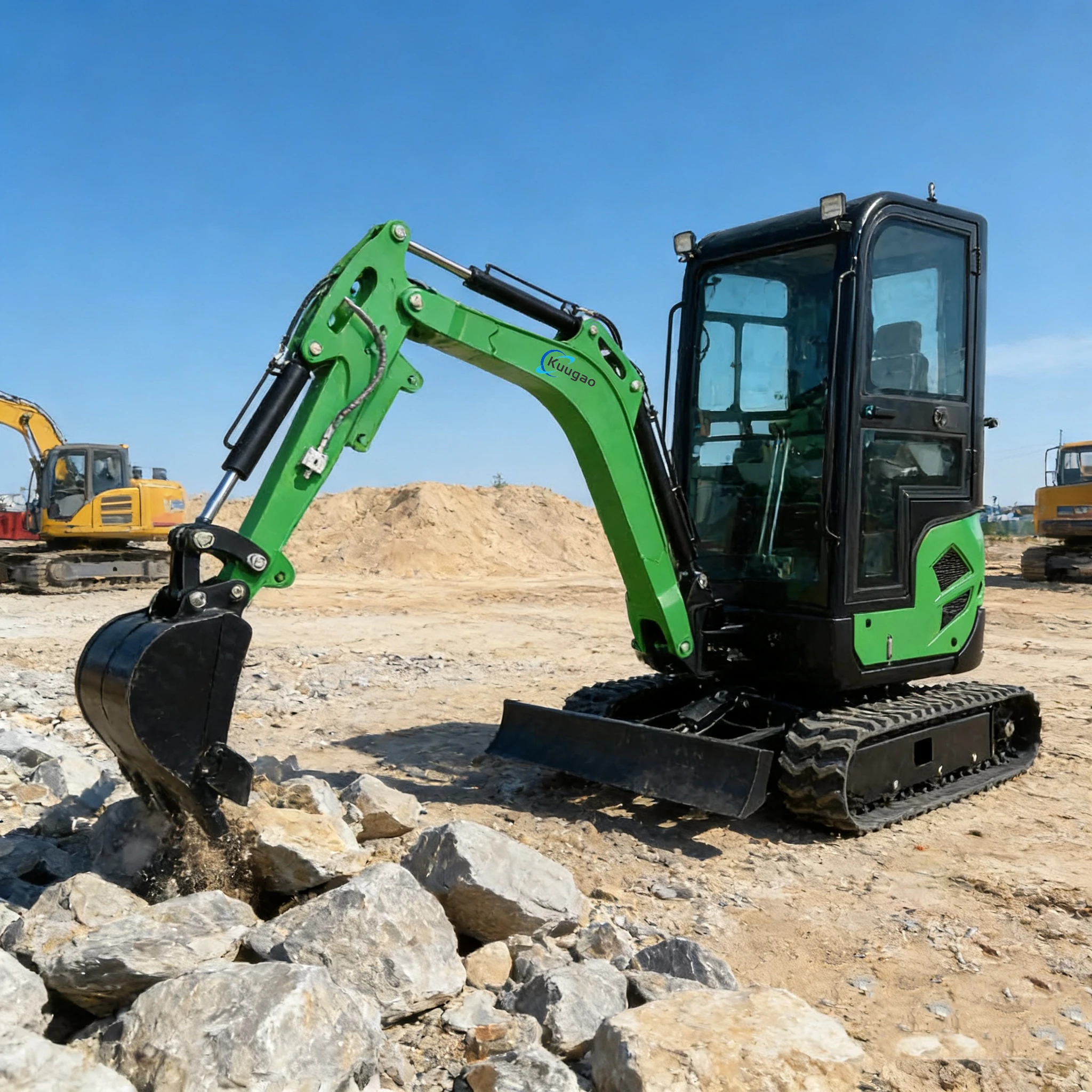 

Mini Excavators Fast Delivery 1 Ton 2 Ton Euro 5 EPA Compliant Customizable 2.5 Ton Small Bagger 3 Ton Digger for Home Farm Use