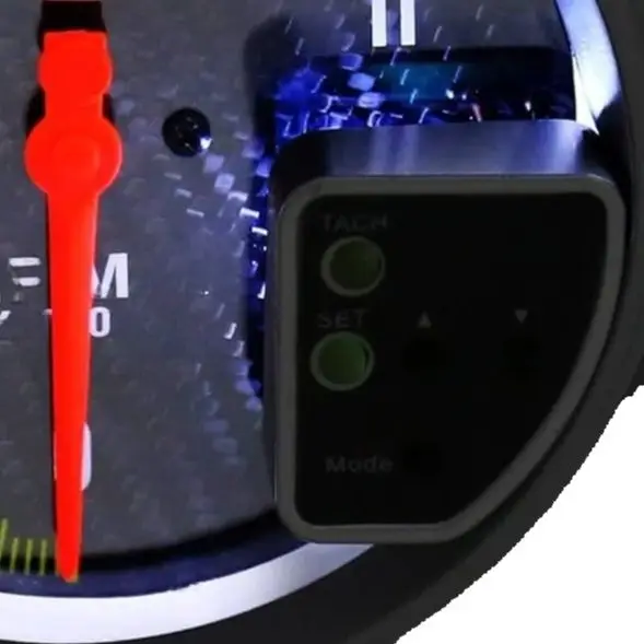 

Racing Car Modification Dashboard For 1-8 Cylinder Engine Vehicles Carbon Fiber Steel 5-Inch Display LED Screen Tachometer