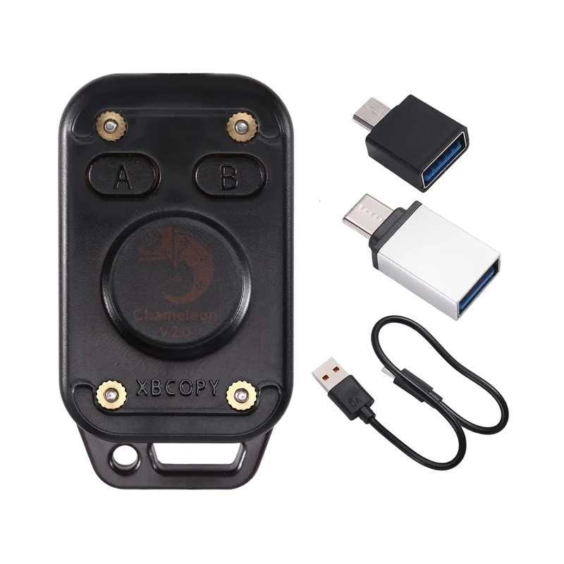 Emulador de leitor de chip inteligente L62A Chameleon V2.0 RFID com reinicialização 125Khz 13.56Mhz NFC Card Decode Duplicator Ultra