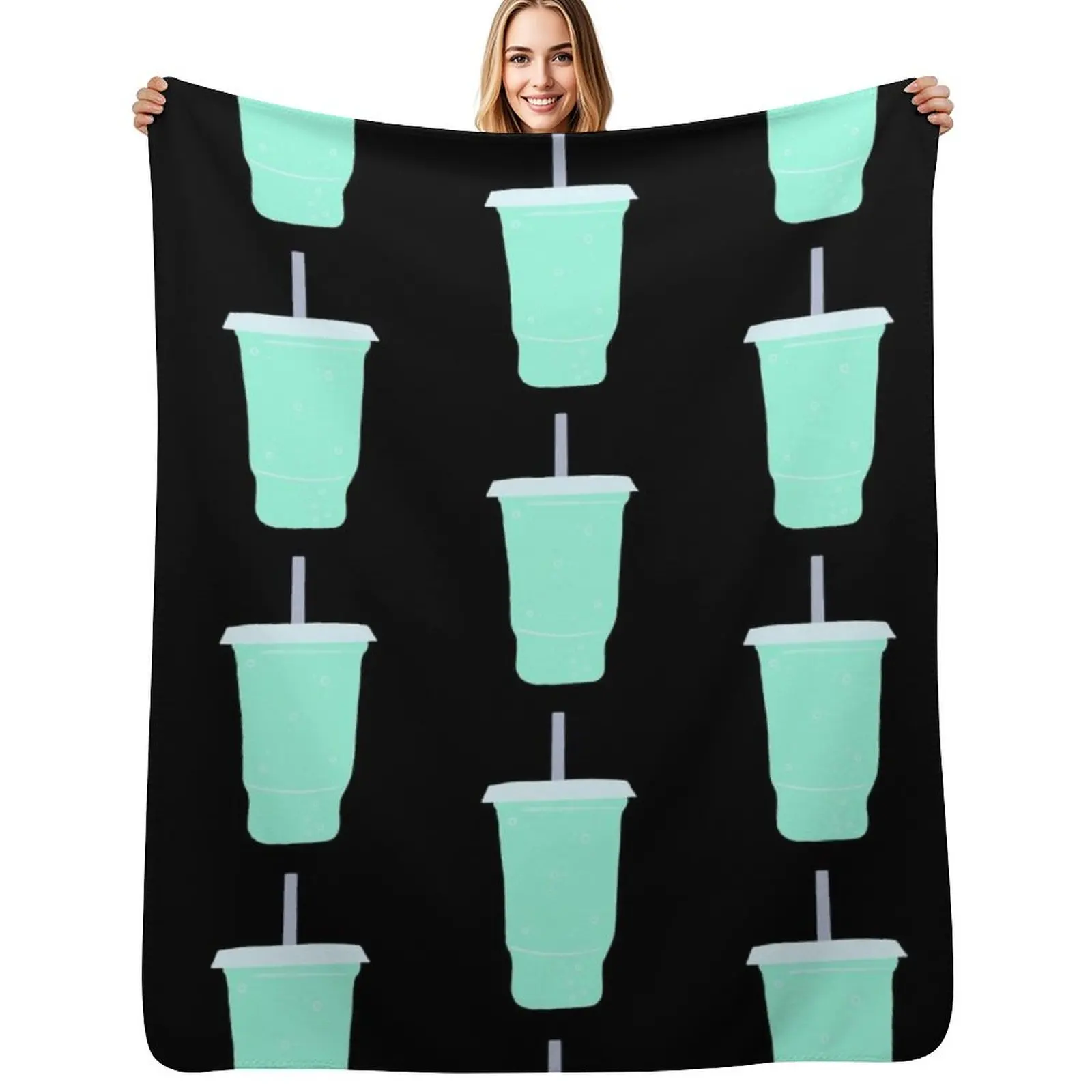 

Baja Blast Throw Blanket Tourist Summer Beddings valentine gift ideas Cute Plaid Blankets