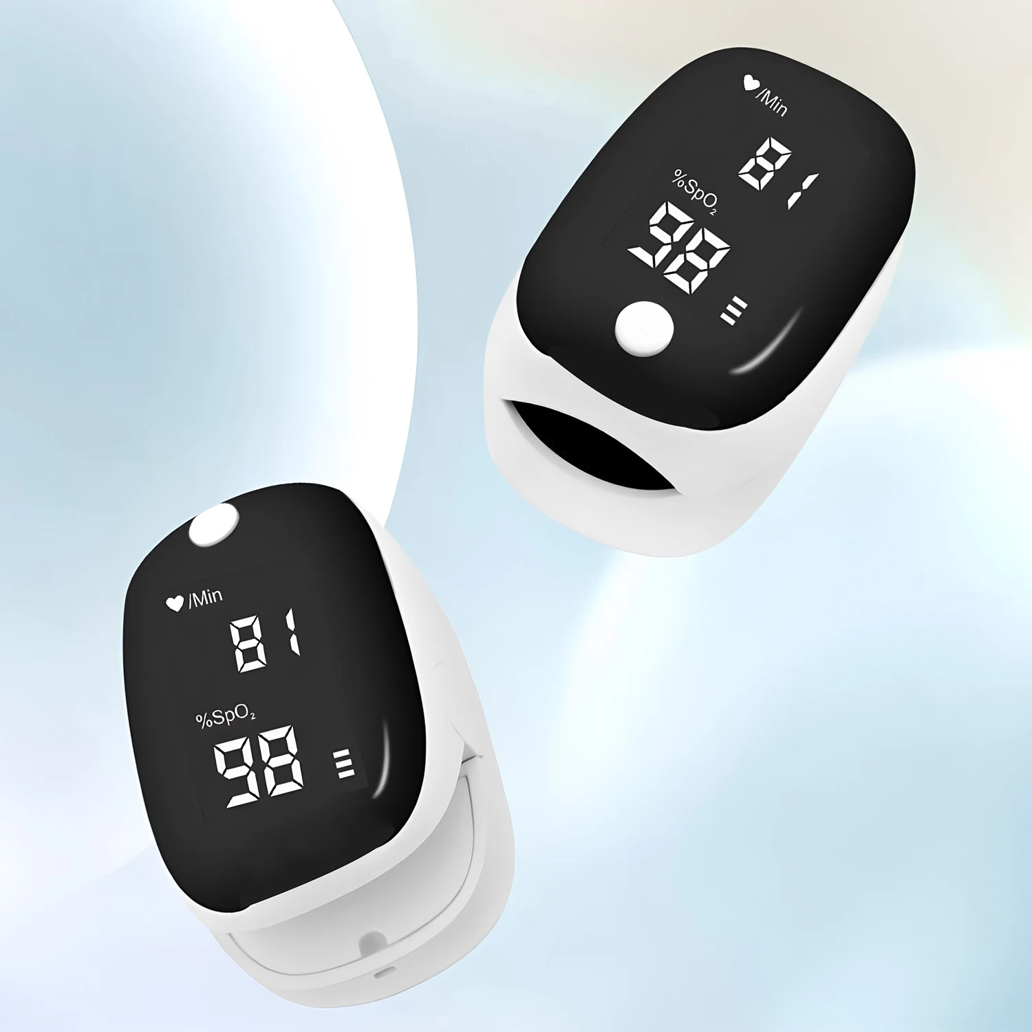 Oximeter blood oxygen meter refers to the clip-type pulse finger saturation monitor Rate Finger Oximetro De Dedo de pulso SPO2