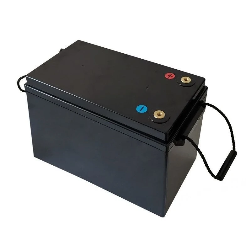 12V180AH lithium battery plastic waterproof shell can be installed 18650 26650 32650