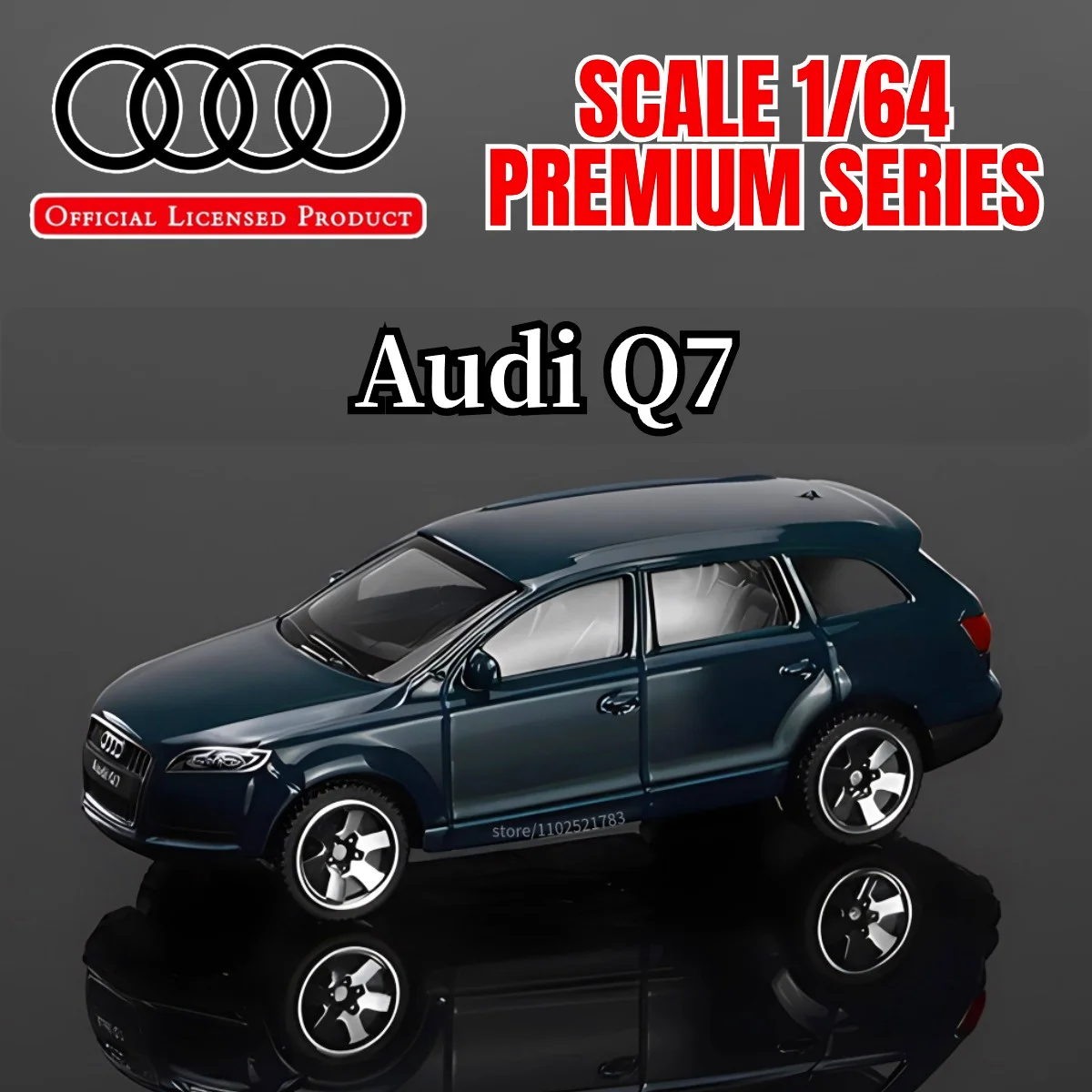 

1/64 Audi Q7 Replica Diecast Lamborghini BMW VW Model Car – Scale Car Miniature Gift carro juguetes para niños kids toys boys