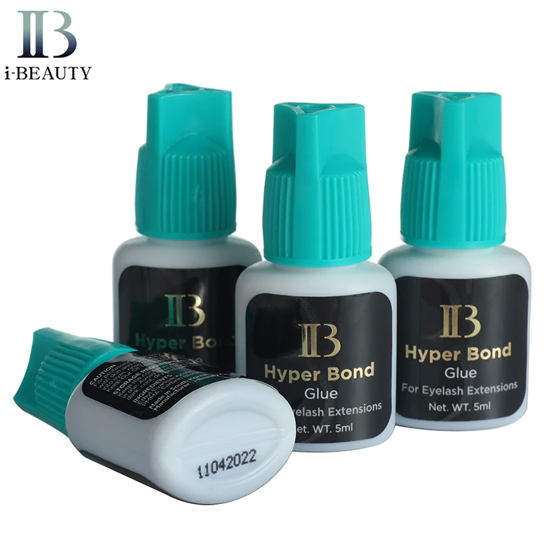 Original IB Lash Glue SUPER PLUS/HYPER BOND/MASTER I-Beauty Eyelash Extension Adhesive Long Lasting Fast Dry Korean Glue