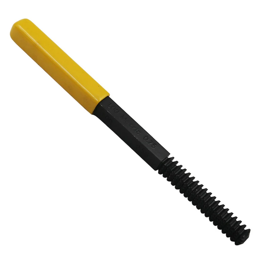 1 PC Thread Repairing Files DIY Tools Metric Bolt Hardware Correction Files Multi-specification Thread Restoring Teeth