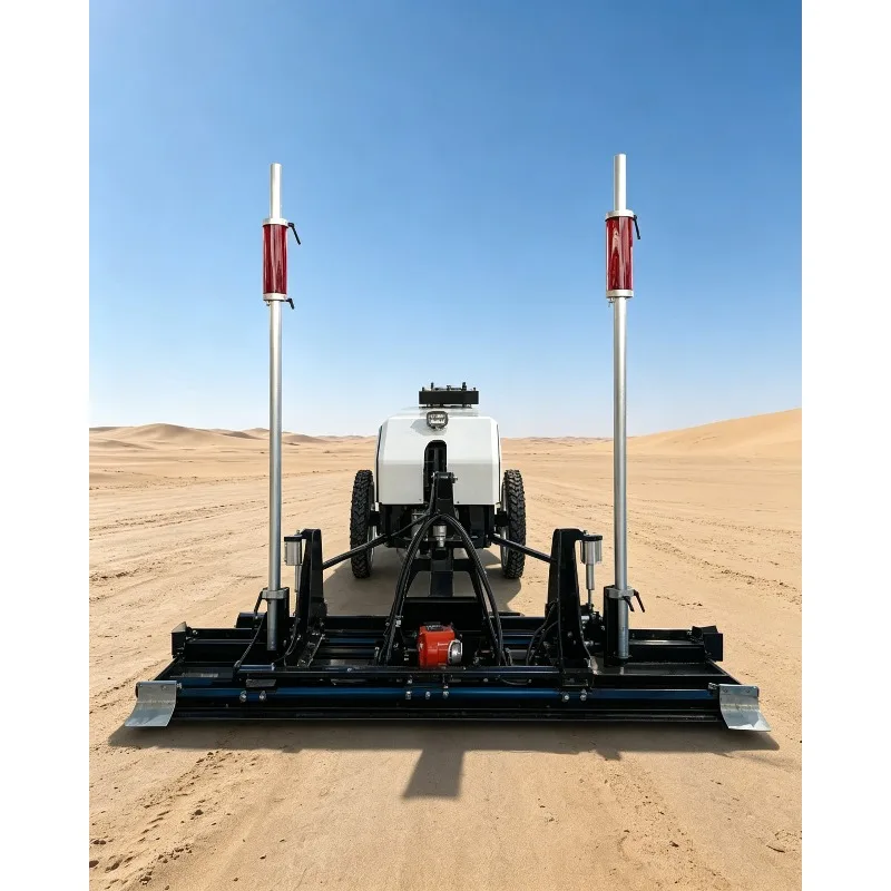 4 Wheels Ride on Pavement Construction Machinery Road Laser Concrete Screed Levelling Machine Concrete Laser Screed