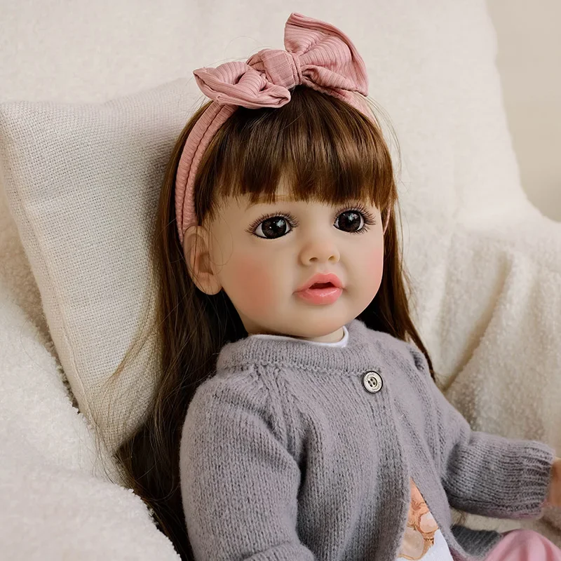 

Bebe Betty, мягкая силиконовая виниловая кукла для всего тела Reborn для маленьких девочек, красивая принцесса, реалистичная кукла, Рождественский подарок для девочек