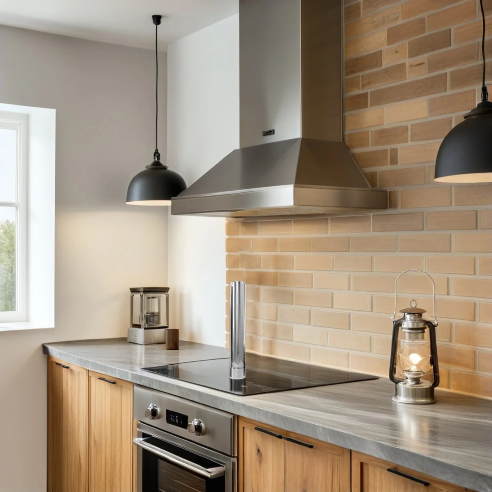 

4Pcs Stainless Steel Chimney Pipe Set Straight Flue Tube and 90 Degree Elbow Connector for Wood Stove Water Heater Fireplace