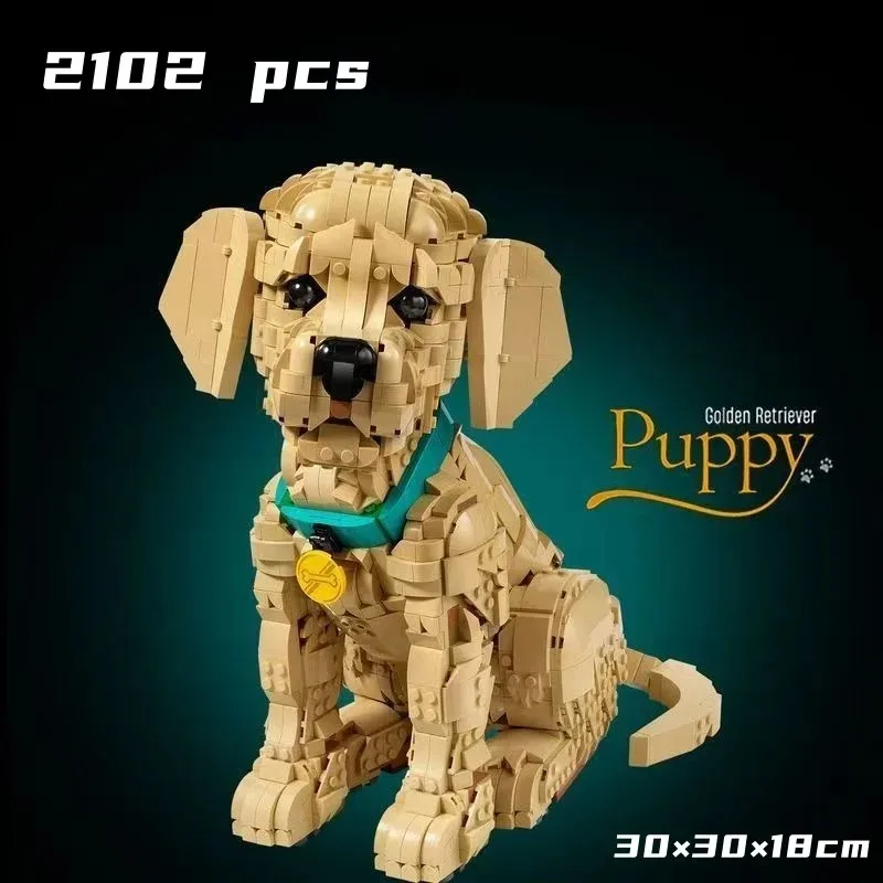 2102pcs-golden-retriever-puppy-bricks-model-building-blocks-ideas-animal-dog-assemble-toys-for-home-decor-adults-gifts